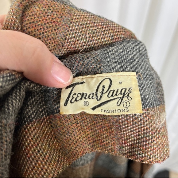 Vintage Teena Paige 1950’s plaid dress - Picture 9 of 12